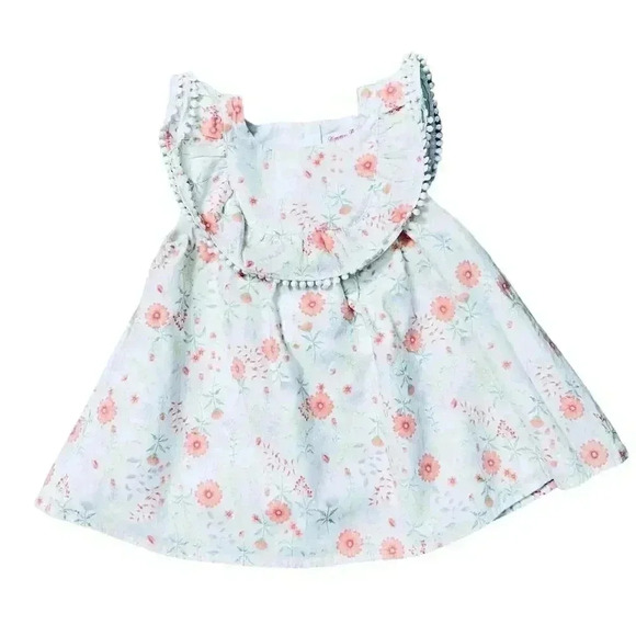 Tommy Bahama Baby Girl Floral Dress Multicolor Size 2T - Picture 1 of 6